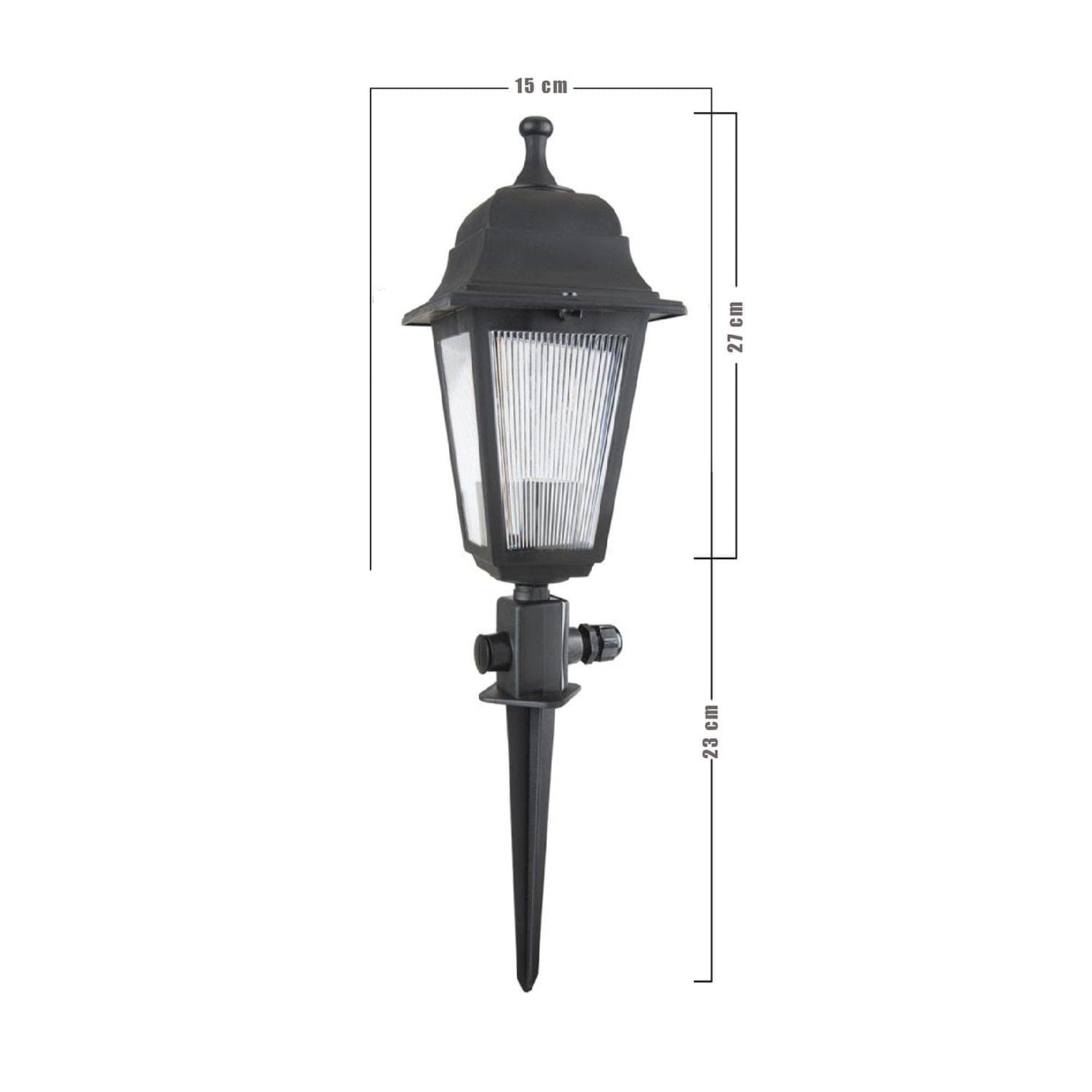 Lampadar exterior Cime Kare Negru (3)
