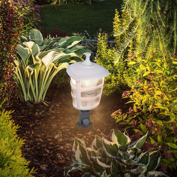 Lampadar exterior Cime Ucgen Alb