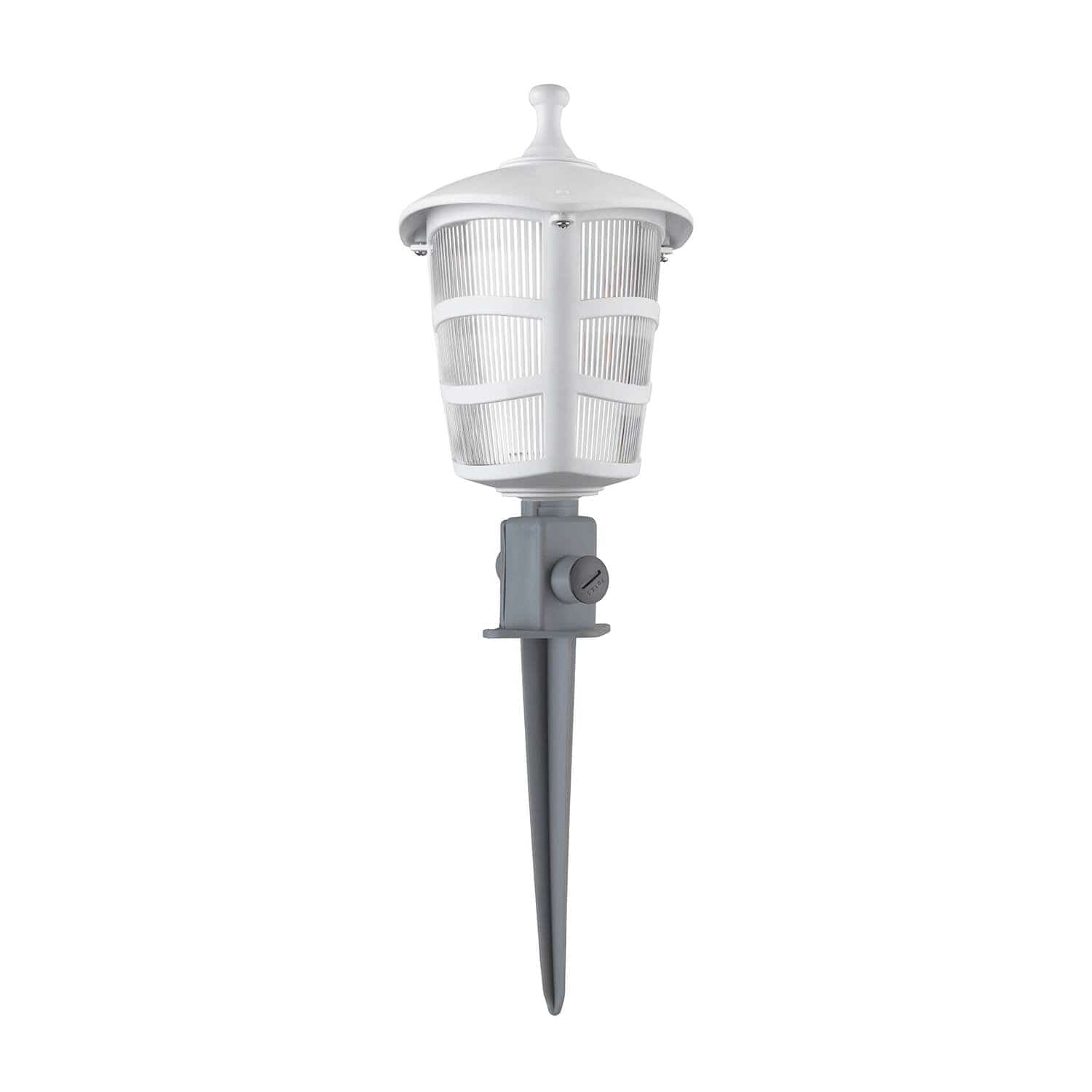 Lampadar exterior Cime Ucgen Alb (1)