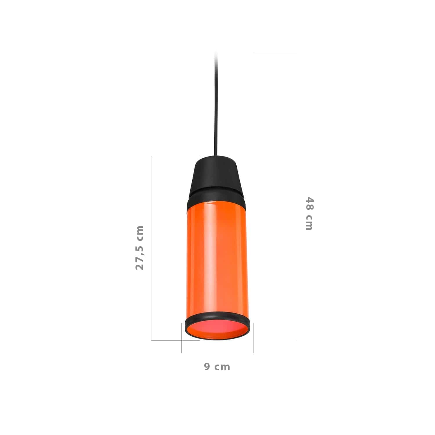 Lampadar exterior Kapsul Roz (1)
