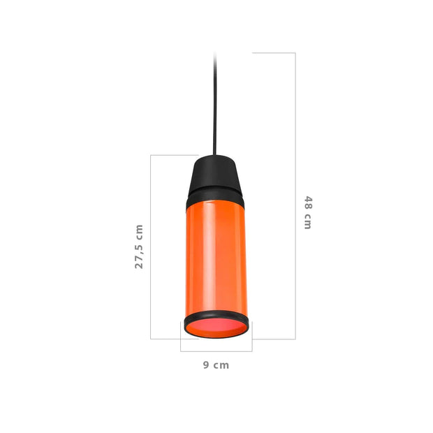 Lampadar exterior Kapsul Roz (1)