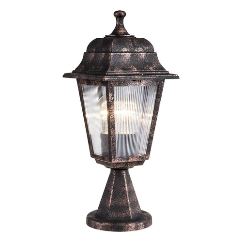 Lampadar exterior Kare Cupru Antichizat