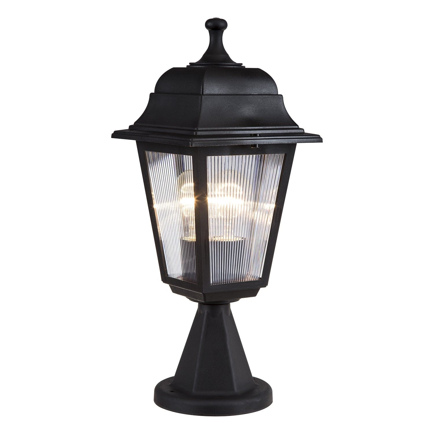 Lampadar exterior Kare Negru (1)