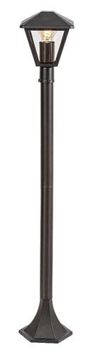 Lampadar exterior Paravento 7150 Negru / Transparent (1)