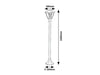 Lampadar exterior Paravento 7150 Negru / Transparent (6)