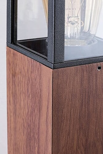 RabaLux Lampadar exterior Wales 7196 Stejar / Transparent