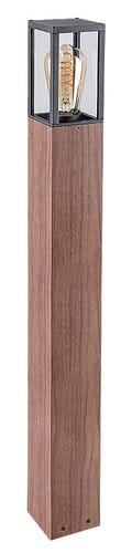 RabaLux Lampadar exterior Wales 7197 Stejar / Transparent