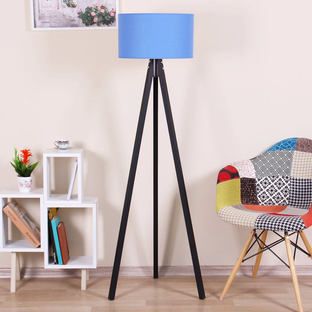 Lampadar Floor Albastru / Negru