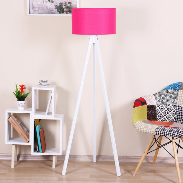 Lampadar Floor Fucsia / Alb