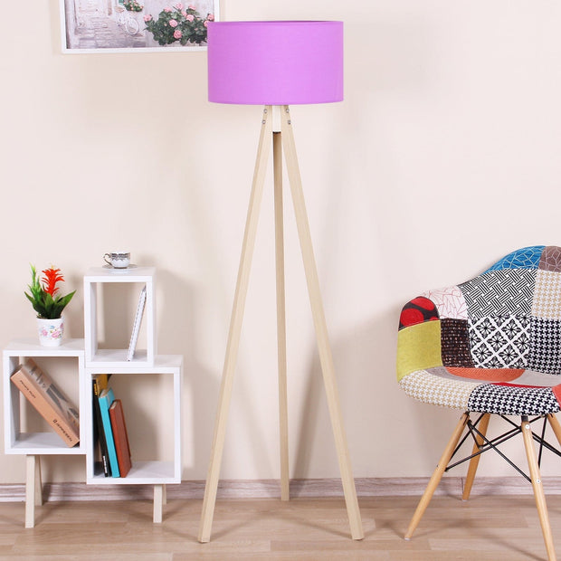 Lampadar Floor Lila / Natural