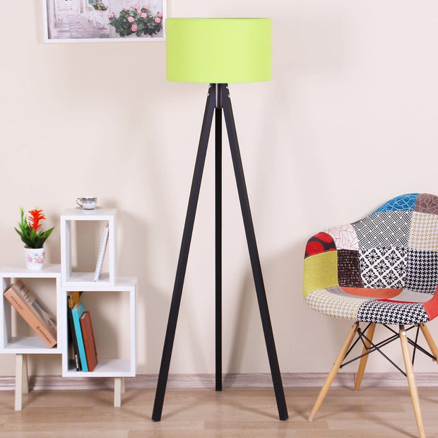 Lampadar Floor Verde / Negru