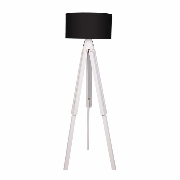 Lampadar Gemici Alb / Negru