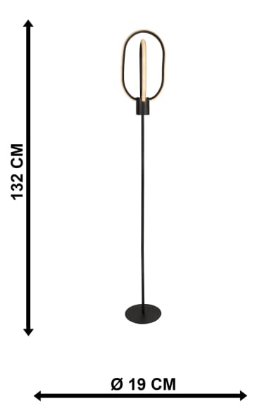 Lampadar Goktug Negru (2)