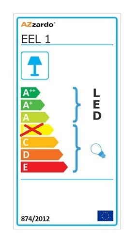 Azzarddo Lampadar Kipsar Alb, AZ2367