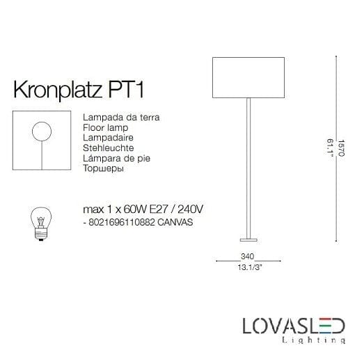 BFSummer Lampadar Kronplatz PT1 Bej