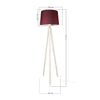 Lampadar Marko Bordeaux (3)
