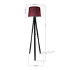 Lampadar Marko Bordeaux (3)
