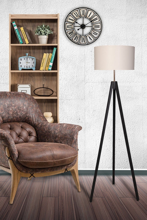 Lampadar Nesil Alb / Negru