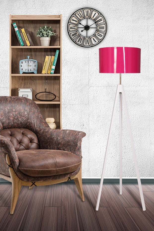 Lampadar Nesil Fucsia / Alb
