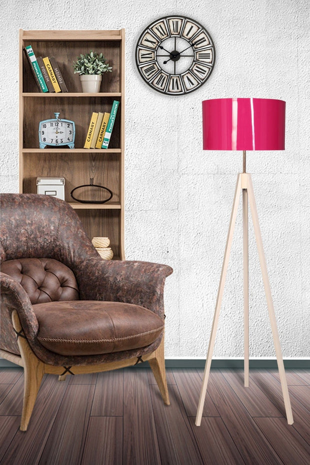 Lampadar Nesil Fucsia / Natural