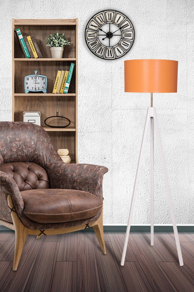 Lampadar Nesil Portocaliu / Alb