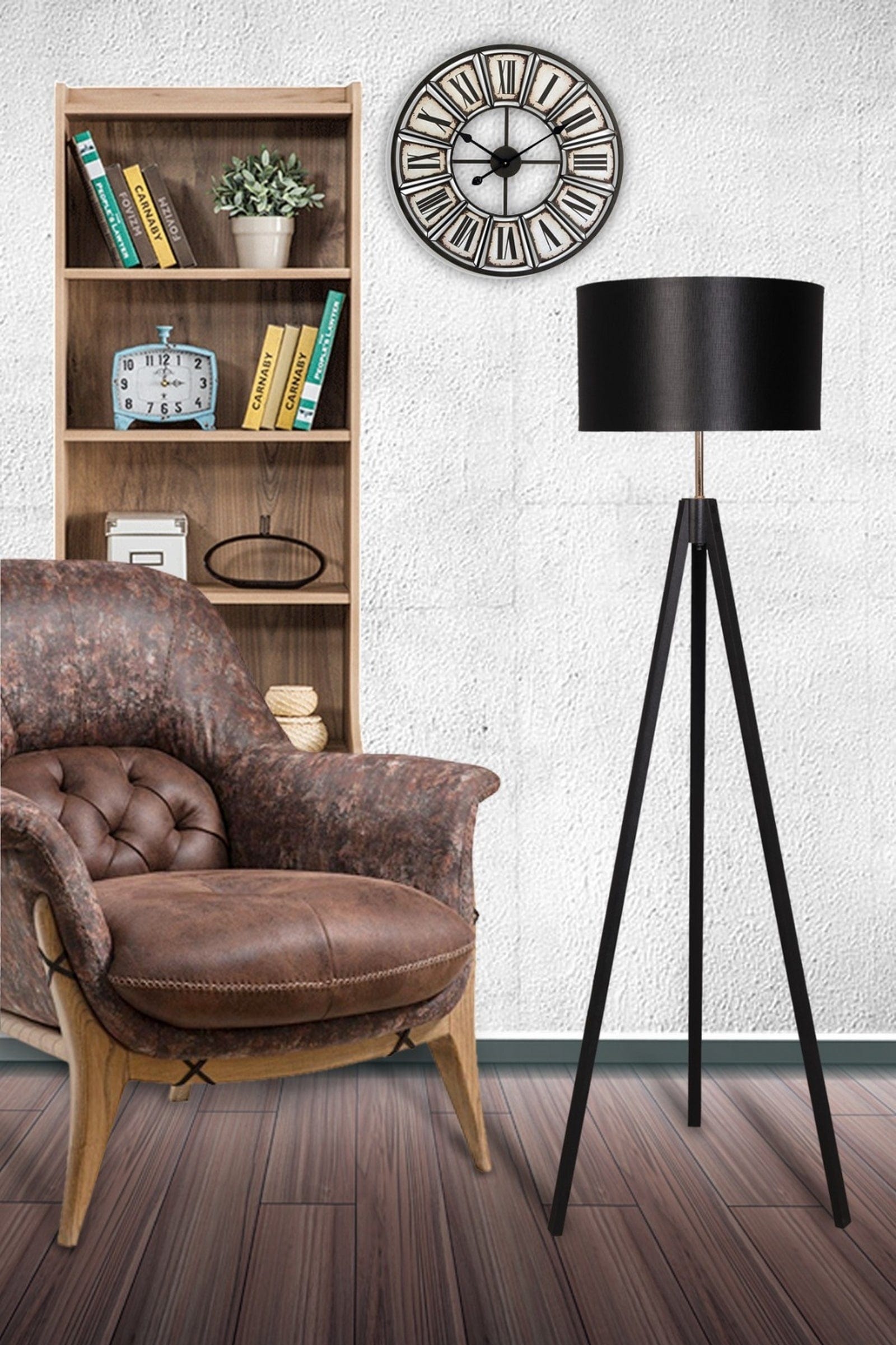 Lampadar New Negru