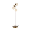 Lampadar Owl Auriu / Alb