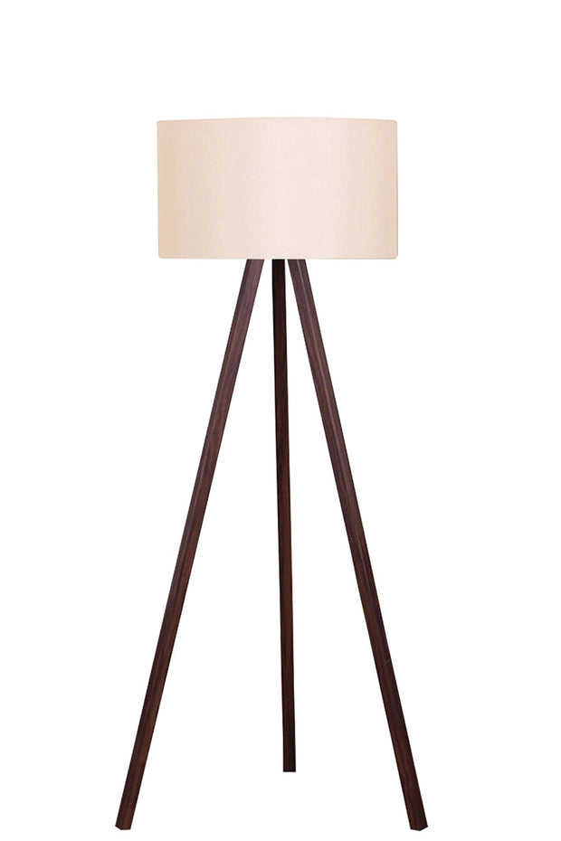 Lampadar Tripod Crem