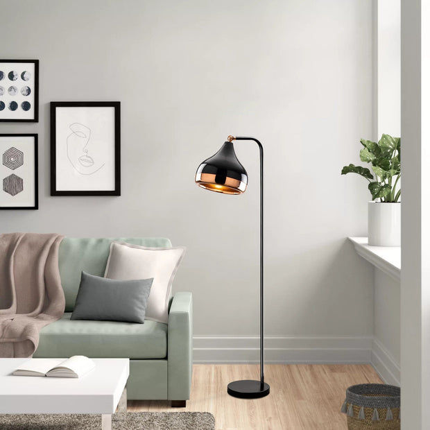 Lampadar Yildo 6906 Negru / Cupru (1)