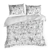 Lenjerie de pat din bumbac, Ada Argintiu & ERFRNY-BEDLINEN-ADA-SILVER