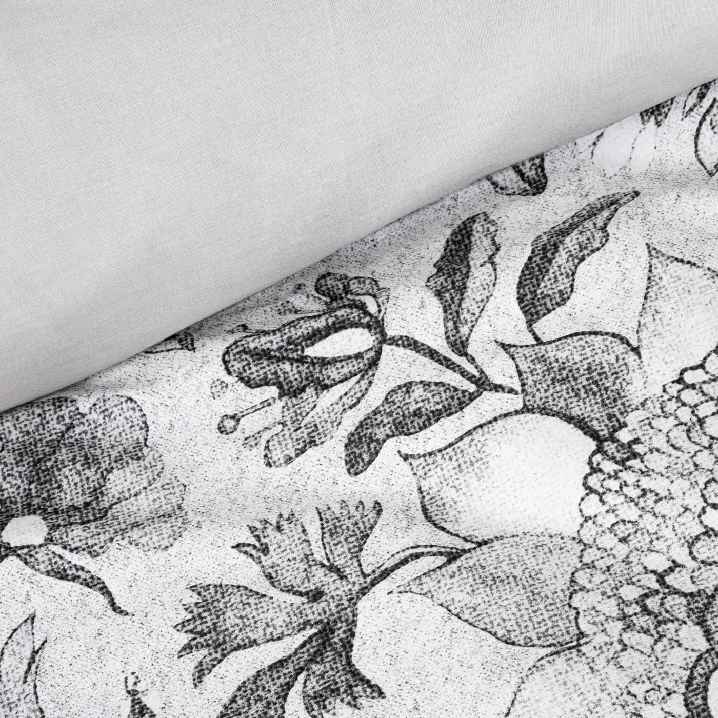 Lenjerie de pat din bumbac, Ada Argintiu (2)