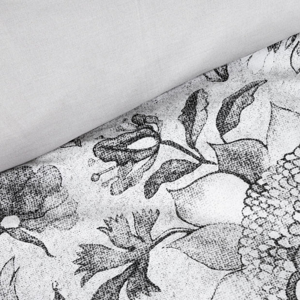 Lenjerie de pat din bumbac, Ada Argintiu (2)