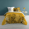 Lenjerie de pat din bumbac, Amelina Galben, 240 x 220 cm (1)