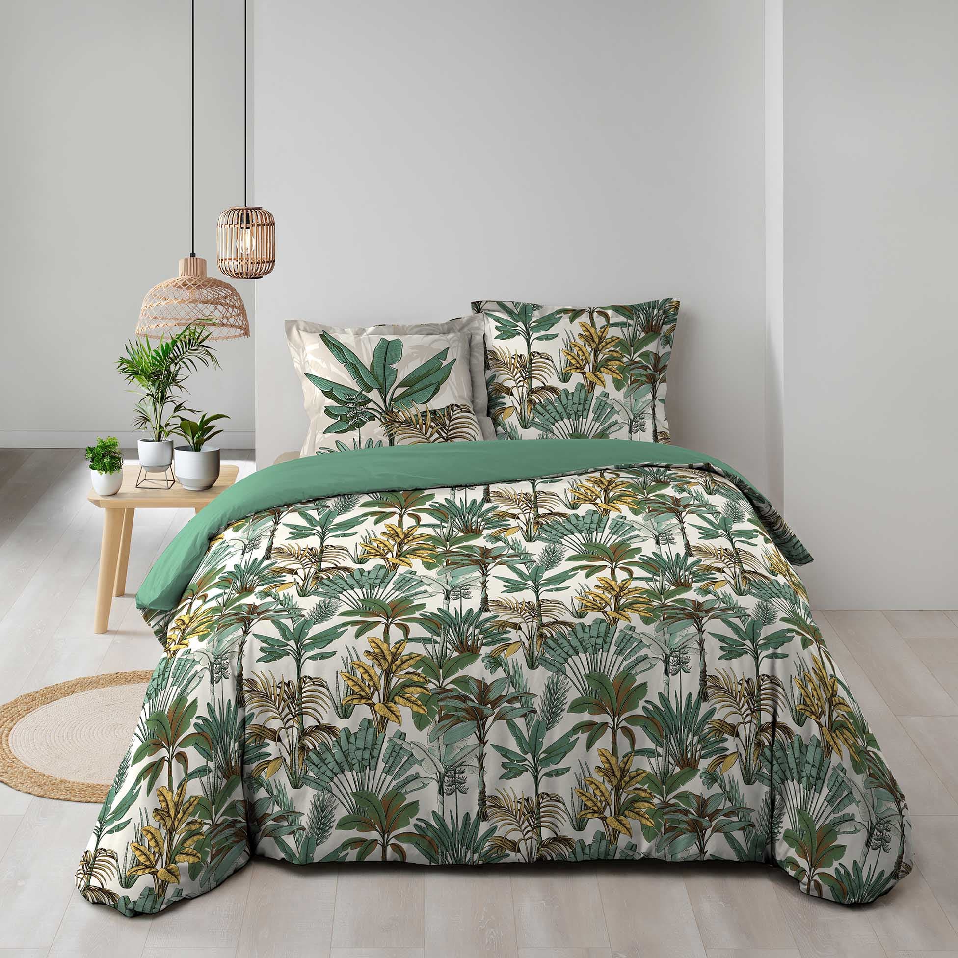 Lenjerie de pat din bumbac, Balinesia Multicolor, 260 x 240 cm (2)