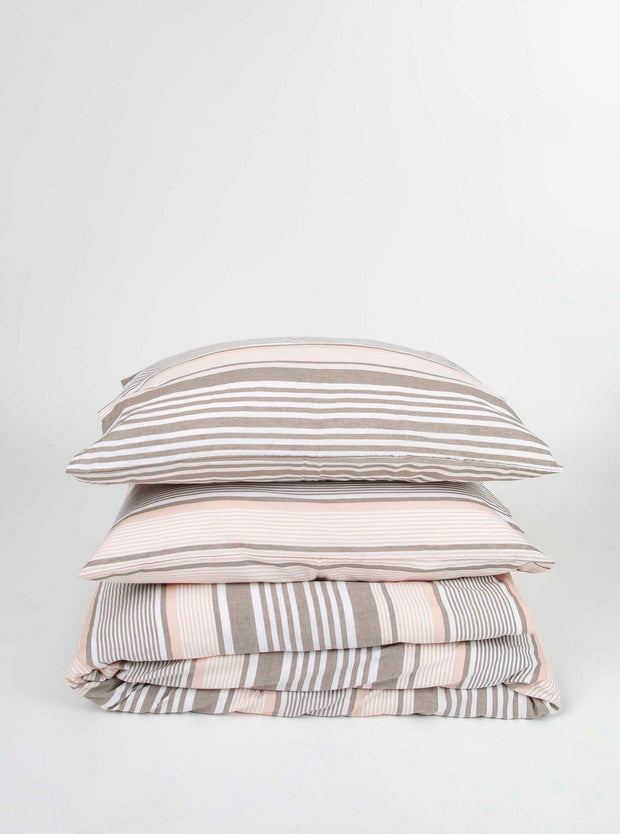 Asir Lenjerie de pat din bumbac, Clive Multicolor, 220 x 220 cm