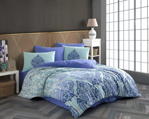 Lenjerie de pat din bumbac, Desire Multicolor, 200 x 220 cm