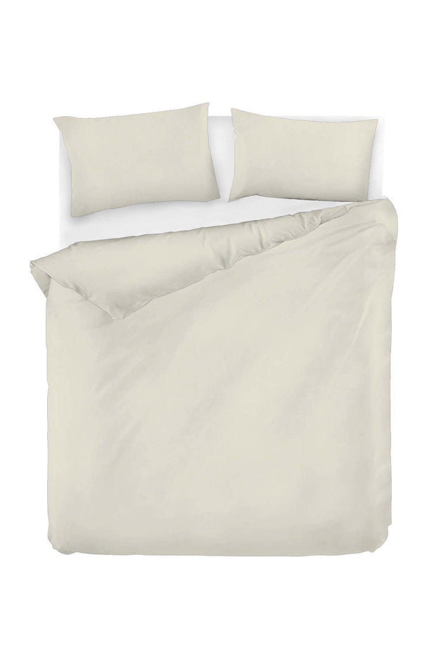 Lenjerie de pat din bumbac, Fresh Color Ecru, 200 x 220 cm (1)