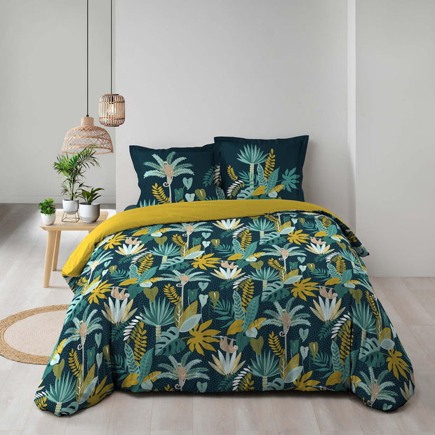 Lenjerie de pat din bumbac, Guinea Verde, 260 x 240 cm (3)