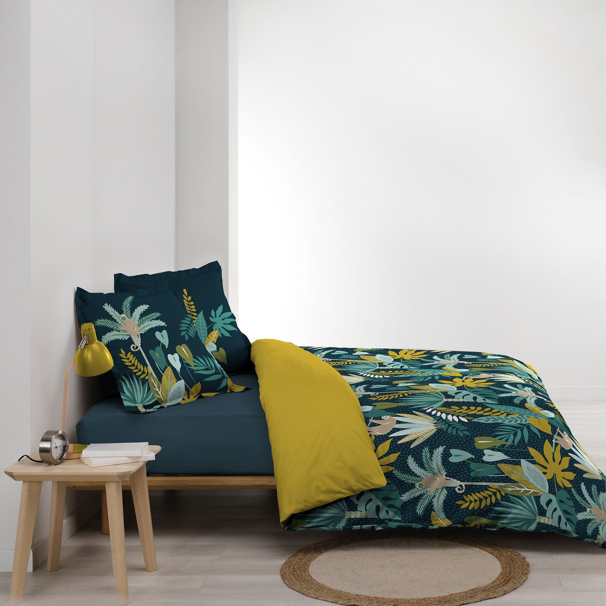 Lenjerie de pat din bumbac, Guinea Verde, 260 x 240 cm (4)