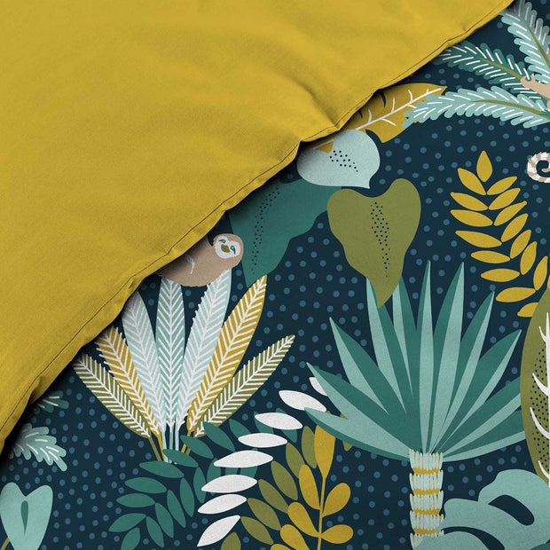 U10 Lenjerie de pat din bumbac, Guinea Verde, 260 x 240 cm