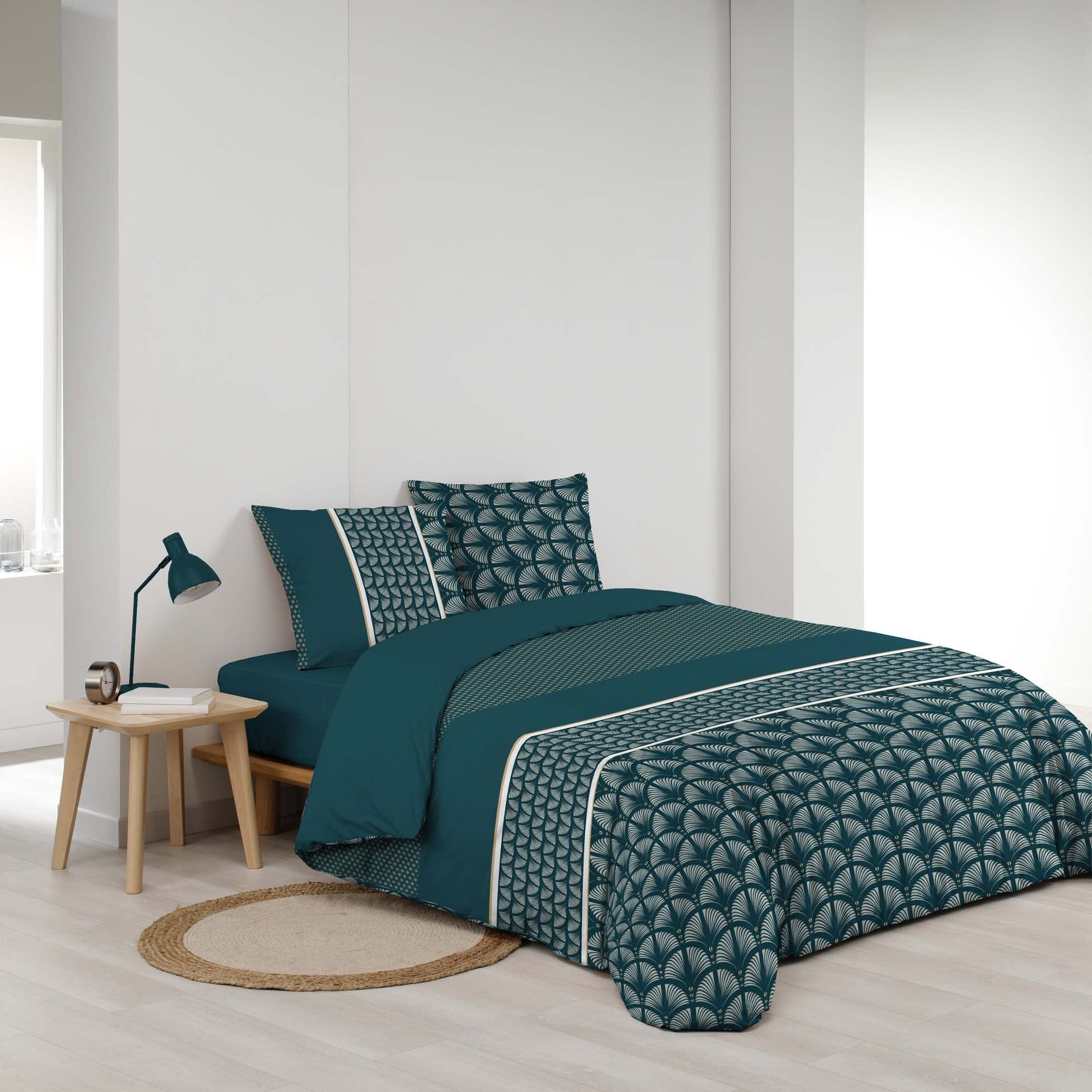 U10 Lenjerie de pat din bumbac, Houston Multicolor, 260 x 240 cm