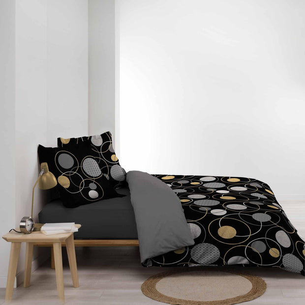 Lenjerie de pat din bumbac, Milor Multicolor, 240 x 220 cm (1)