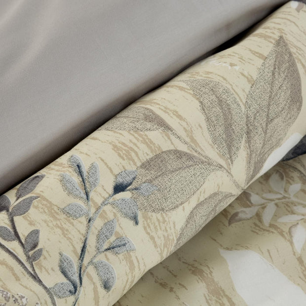 Lenjerie de pat din bumbac, Monte 1 Bej / Gri, 140 x 200 cm (2)