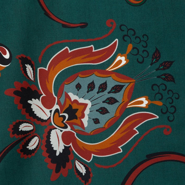 Lenjerie de pat din bumbac, Morocco 3 Turcoaz, 140 x 200 cm (3)