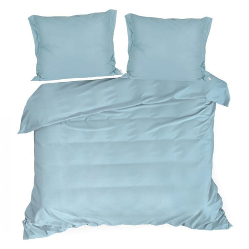 Lenjerie de pat din bumbac, Palermo Bleu, 220 x 200 cm