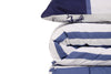 Lenjerie de pat din bumbac Ranforce, Beverly Hills Polo Club BHPC 029 Bleu / Alb, 200 x 220 cm (3)