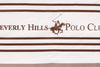 Lenjerie de pat din bumbac Ranforce, Beverly Hills Polo Club BHPC 029 Maro / Alb, 200 x 220 cm (3)