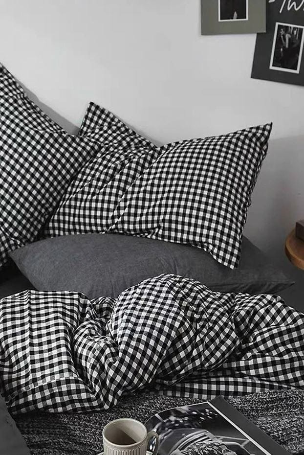 Hillkar Global Lenjerie de pat din bumbac Ranforce, Mini Square Multicolor, 200 x 220 cm