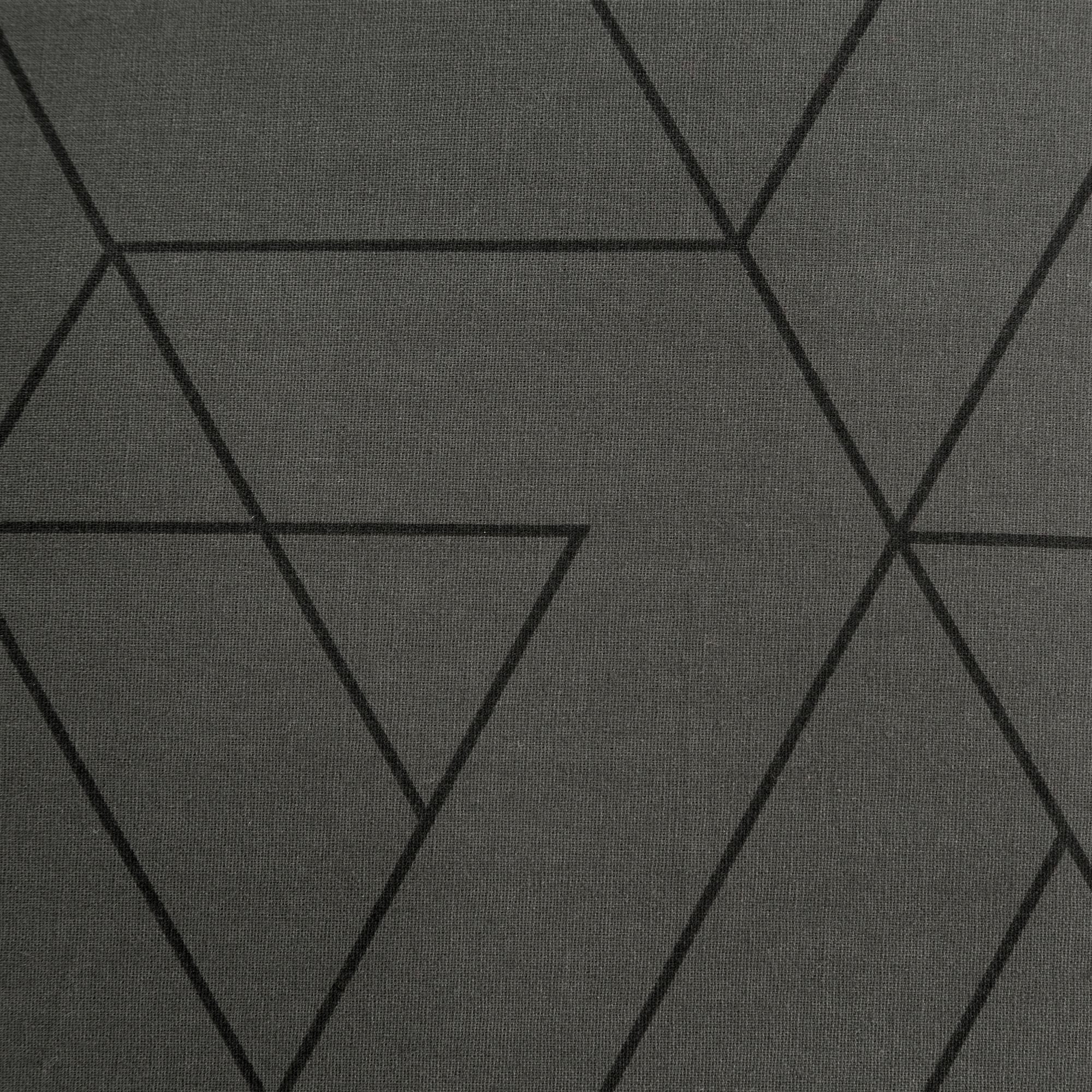 Lenjerie de pat din bumbac, Sara 11 Grafit, 140 x 200 cm (3)