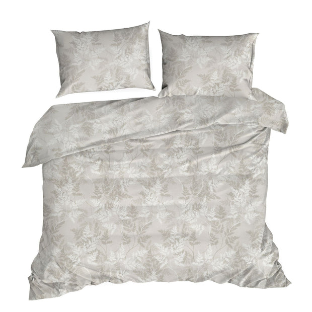Lenjerie de pat din bumbac, Sara 13 Argintiu, 140 x 200 cm
